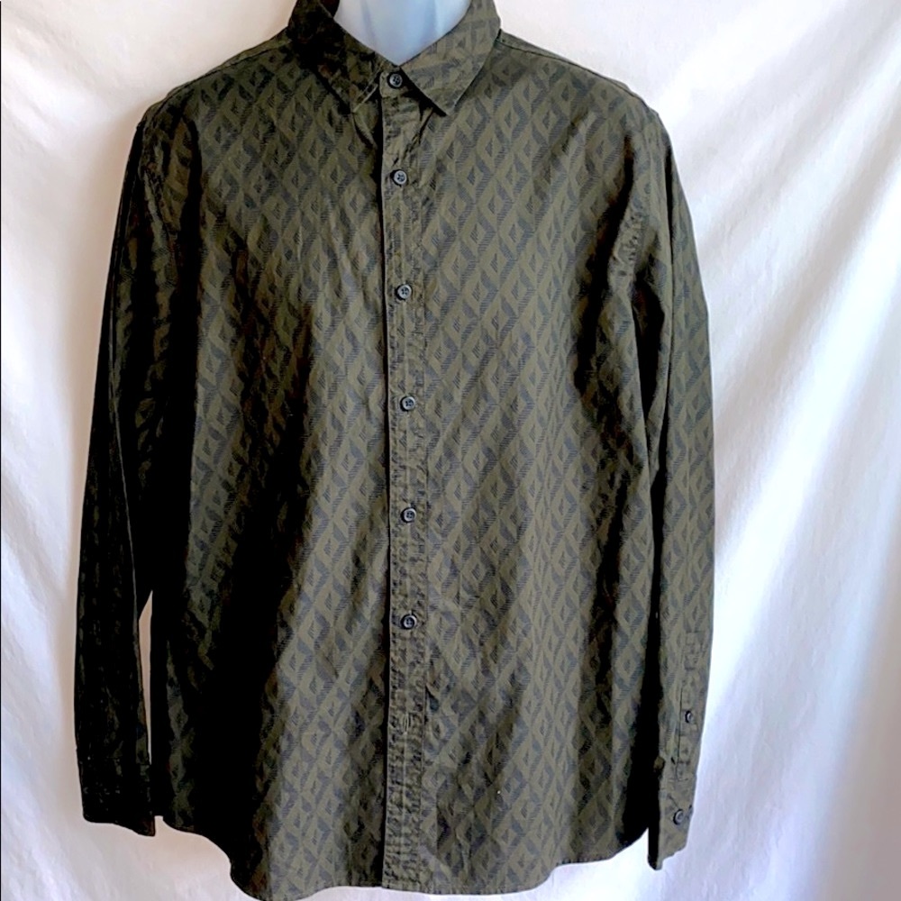 Red Ale button up shirt
